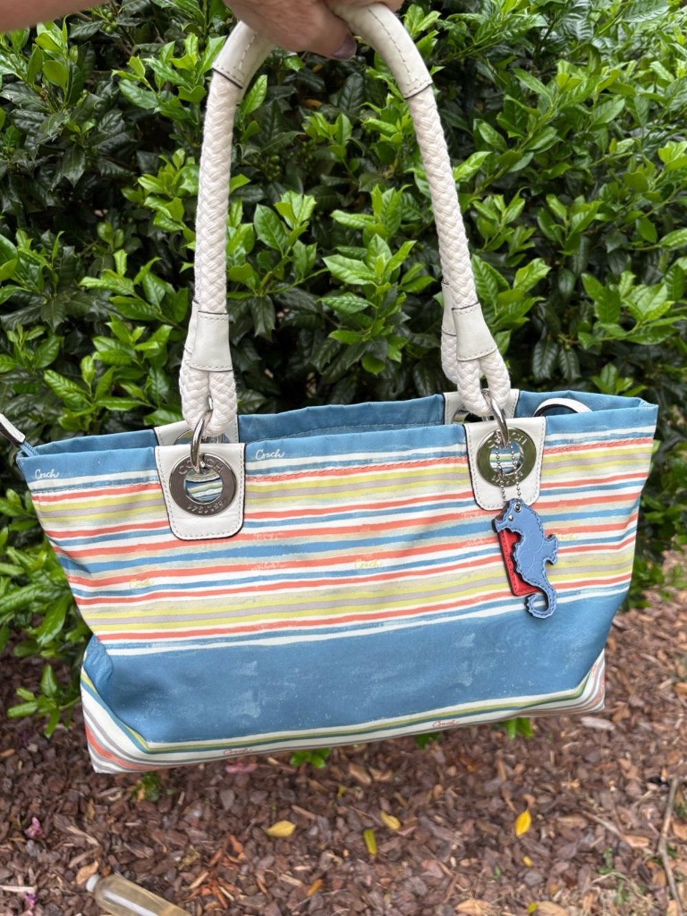 Coach Limited Edition Beach Bag EUC